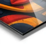 poster motif tribal africain abstrait aluminium.webp