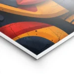 poster motif tribal africain abstrait lightpanel.webp