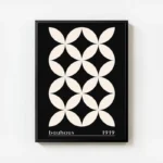 poster motifs bauhaus 1919 avec cadre.webp