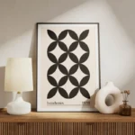 poster motifs bauhaus noir et blanc meuble.webp