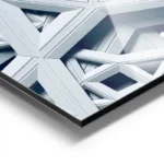poster motifs geometriques modernes aluminium.webp