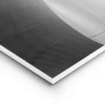 poster mur en courbes noir et blanc lightpanel.webp