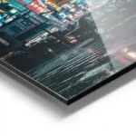 poster nuit urbaine tokyo aluminium.webp