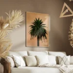 poster palmier vert salon.webp