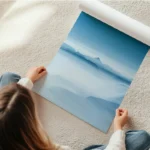 poster paysage brumeux dramatique en rouleau.webp