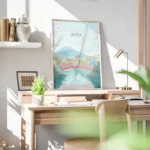 poster paysage japonais bureau.webp