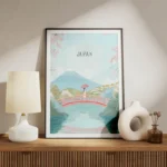 poster paysage japonais meuble.webp