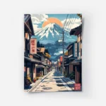 poster paysage japonais montagne.webp