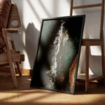 poster paysage marin graphique encadre.webp