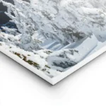 poster paysage montagneux enneige lightpanel.webp