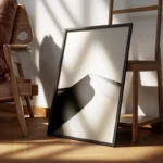 poster paysage noir et blanc encadre.webp