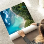 poster paysage tropical aerien au sol.webp