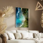 poster paysage tropical aerien salon.webp