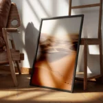 poster paysages de desert sableux encadre.webp