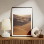 poster paysages de desert sableux meuble.webp