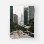 poster petronas twin towers kuala lumpur.webp