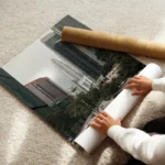 poster petronas twin towers kuala lumpur enroule.webp