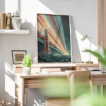 poster phare vintage bureau.webp