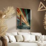 poster phare vintage salon.webp