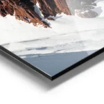 poster pic de montagne enneige aluminium.webp