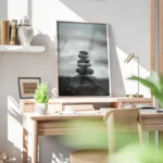 poster piles de pierres decoratives bureau.webp