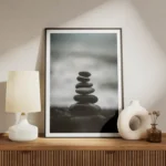 poster piles de pierres decoratives meuble.webp