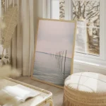 poster piliers dans l eau salon beige.webp