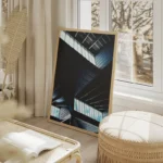 poster plafond moderne architecte salon beige.webp