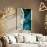 poster plage aquatique salon.webp