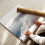 poster plage ensoleillee enroule.webp