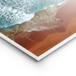 poster plage vue aerienne lightpanel.webp
