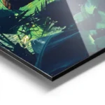 poster plante verte et brune aluminium.webp