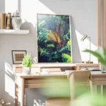 poster plante verte et brune bureau.webp