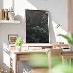 poster plantes vertes decoratives bureau.webp