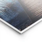 poster pont en bois bord de mer lightpanel.webp