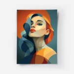poster portrait femme colore.webp