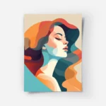 poster portrait femme pastel.webp