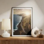 poster route cotiere ensoleillee meuble.webp