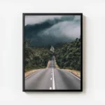 poster route entre arbres avec cadre.webp