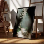 poster route sinueuse dans la foret encadre.webp