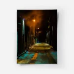 poster rue nocturne ambiance urbaine.webp