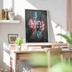 poster ruelle illuminee tokyo bureau.webp