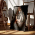 poster ruelle urbaine sombre encadre.webp