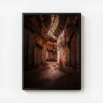 poster ruelle vide avec cycliste avec cadre.webp