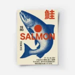 poster saumon vintage tokyo.webp
