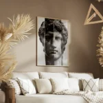 poster sculpture antinous moderne salon.webp