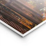 poster skyline de dubai a l aube lightpanel.webp