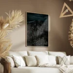 poster skyline de nuit salon.webp