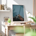 poster sommet de montagne bureau.webp