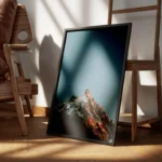poster sommet de montagne encadre.webp